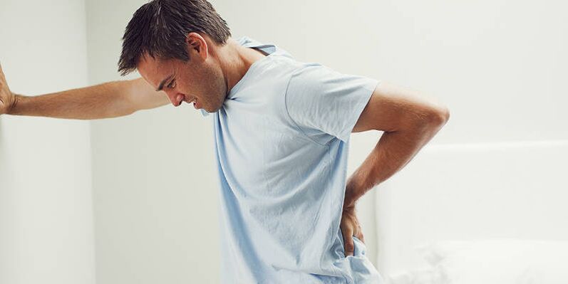 Pain of prostatitis