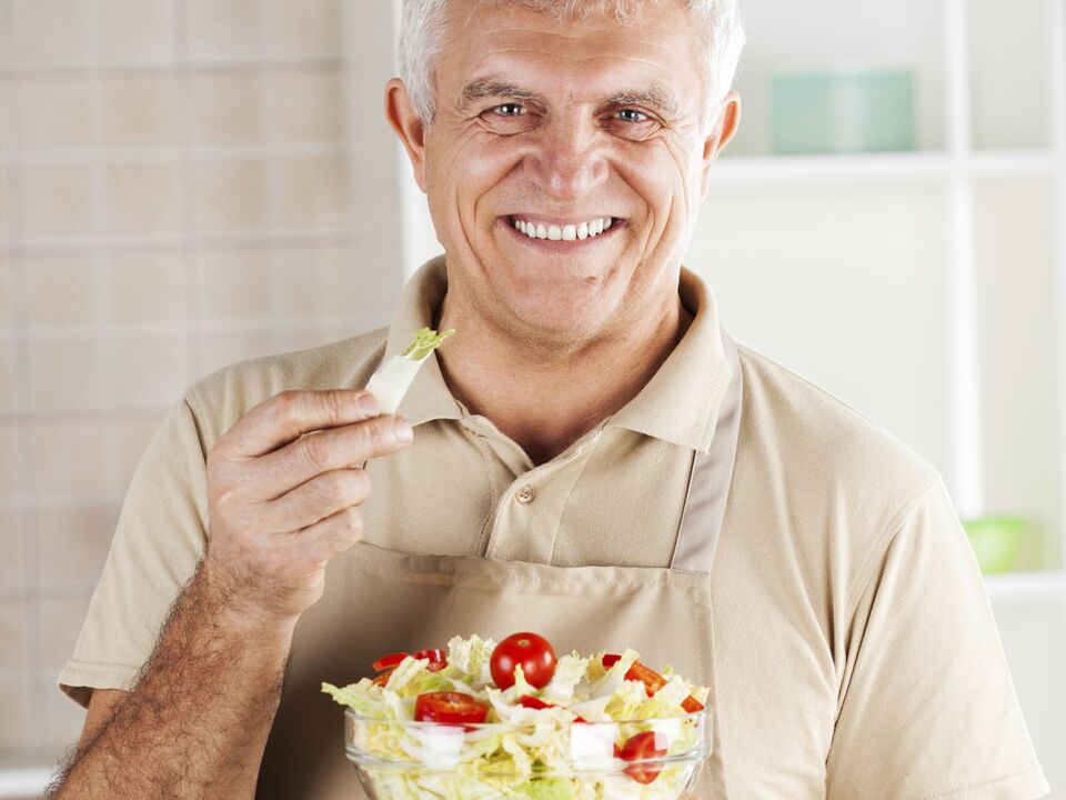 Vegetable Salad Treats Prostatitis